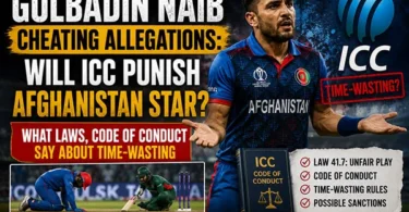 Gulbadin Naib cheating allegations