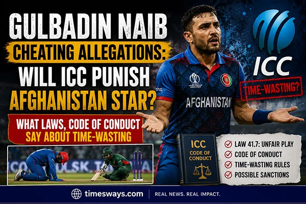 Gulbadin Naib cheating allegations