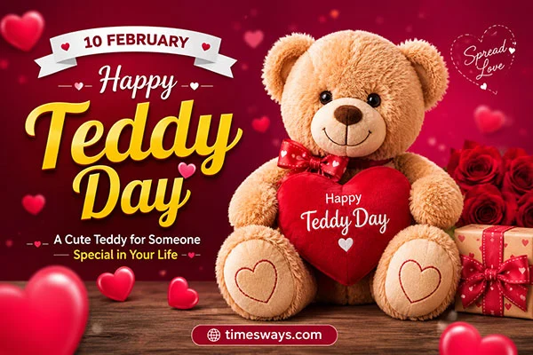 10 February Day Teddy Day