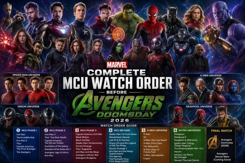 Complete MCU Watch Order